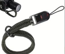 High-Strength Paracord Camera Wrist Strap with Quick Release - Professional Anti-Drop DSLR Hand Strap - 21244