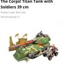 The Corps. Titan Tank with Soldiers. PlaySet Image 2