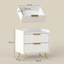 2-Drawer Bedside Table Image 4
