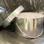 Hat box metallic silver. Image 2