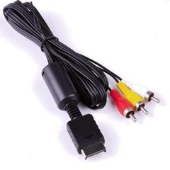 PlayStation 2 PS 2 Composite AV TV Cable Lead Free Post