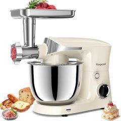Stand Mixer, 5.5L Food Mixers for Baking, 1500W Tilt-Head Electric Kitchen Mixer