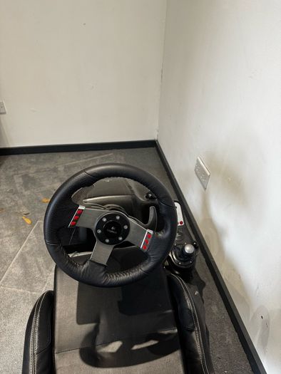 Logitech racing simulator setup