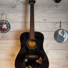 Fender Monkey Business Limited Edition Acoustic  Black