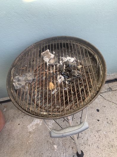 Weber portable bbq