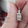 Vintage Sterling Silver Tower of London Charm Pendant. Image 3