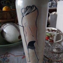 Vintage African Soapstone Vase