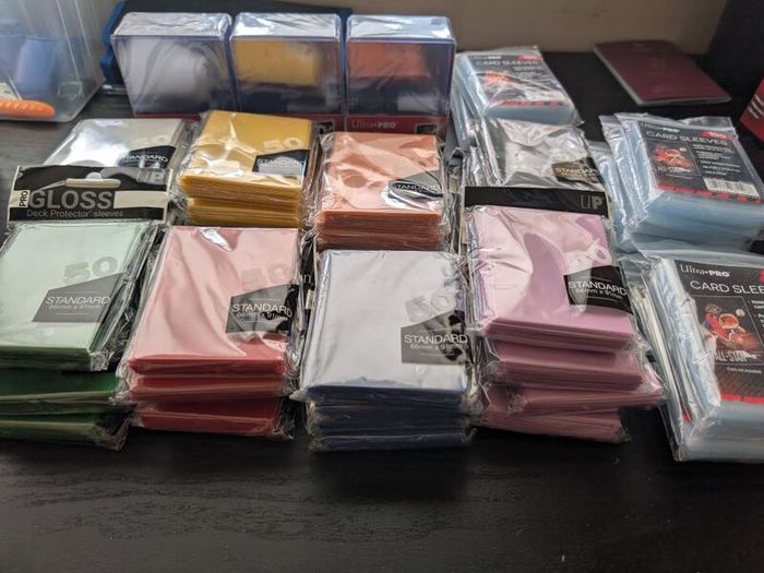 Ultra pro TCG sleeves and toploaders for Pokemon/Magic/YuGiOh