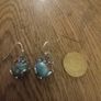 Turquoise Drop Earrings Image 2