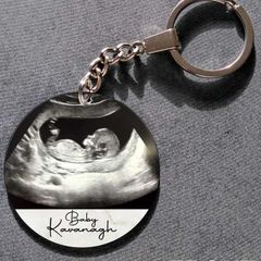 Baby Scan - Personalised Keychain