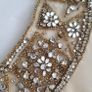 MARCHESA 100% silk mini dress with jewel encrusted scooped neck Sz 10 - Rrp 495 USD Image 3