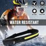 LED Head Torch Rechargeable, LED Headlamp Running Head Torch Headlight with Motion Sensor Water-Resistant Lightweight Head Flashlight for Running, Camping, Fishing, Cycling, Hiking Image 2