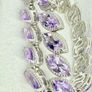 Moroccan Amethyst Cluster Bracelet Image 5