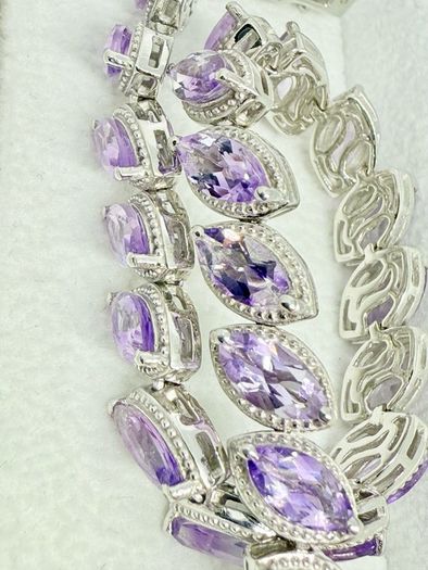 Moroccan Amethyst Cluster Bracelet