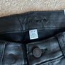 BNWT Vila skinny fit black vicommit coated pants size M Image 4