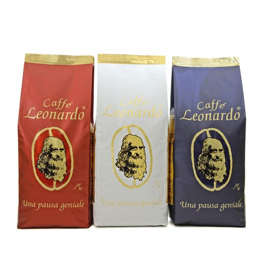 Caffe' Leonardo Fiorenza Coffee Beans 1kg