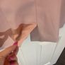 Awear Tuxedo Style Blazer in pink and black - Size 10 worn once Image 9