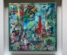 Original Abstract Painting Framed Original Abstract Paintin  Contemporary Irish Art