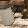 vintage enamelled jug Image 3