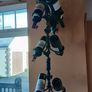 Heavy Duty Vintage Wrought Iron Six Bottle Wall Hanging Wine Rack Image 2