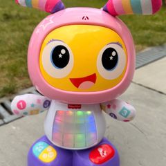 Fisher Price Bright Beats Dance And Move Beatbo Pink Girl Robot