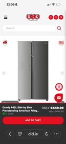 American style Fridge Freezer