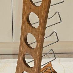 Beveledge Walnut and Ash Winerack