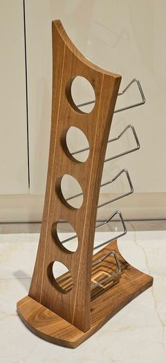 Beveledge Walnut and Ash Winerack
