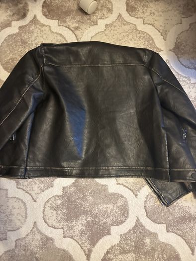 leather coat