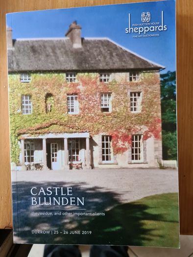 Great Irish Houses  Interiors . 5 X FABULOUS LARGE CATALOGUES. Including Collattin House Wicklow & Castle Blunden.all In Very Good Condition.