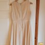 Designer dress Cream Image 3