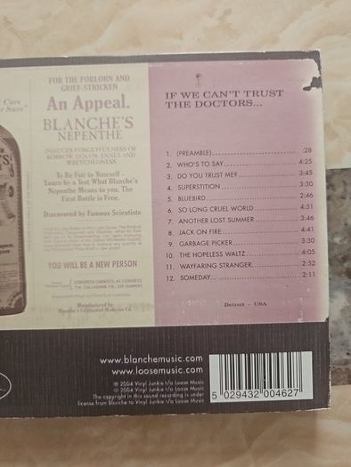 Blanche CD - If We Can't Trust The Doctors...