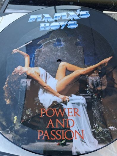 Mama's Boys - Power and Passion - vinyl LP plus picture vinyl 12" plus merchandise form/ tour dates