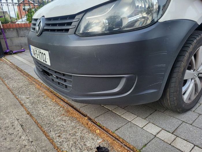 vw caddy front bumper