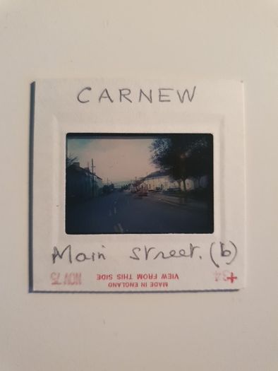 Vintage 35mm Kodachrome Slide - Main Street Carnew Co Wicklow 1975