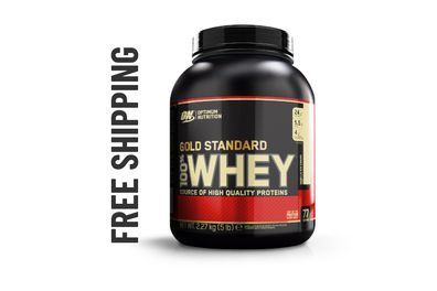 Gold Standard 100% Whey 5lbs (2.27kg) - Optimum Nutrition