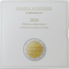 Slovenia 2020 Euro Coin Set. 8.88 Euro. 10 Coins. BU