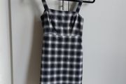Hollister Black Gingham Mini Dress