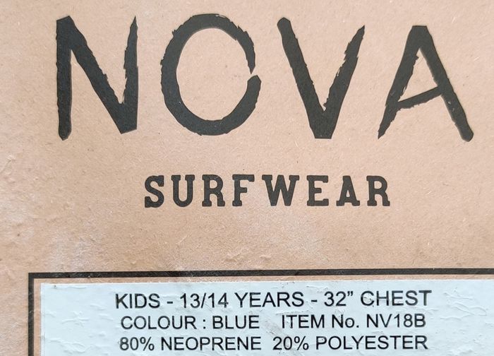 Teenager / Kids Brand New Shorty Wetsuit