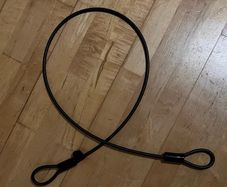 Bike lock cable