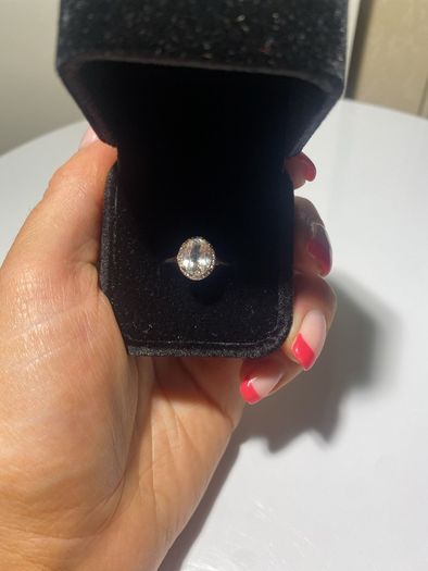 Morganite Ring 9ct Gold