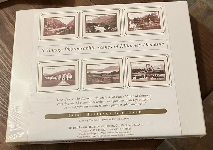 Table placemats of Killarney