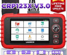 LAUNCH X431 CRP123x Car OBD OBD2 Diagnostic Tools Automotive ABS SRS Airbag Engine AT Code Reader Scanner Free Update suit any car or van