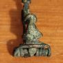 Rare Intact Roman Bronze "Trumpet" Fibula - 1st/2nd Century AD Image 3