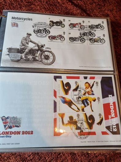 Mint UK FDC album