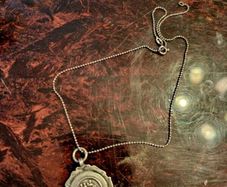 Vintage sterling silver Frattorini and sons pendant on chain