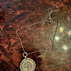Vintage sterling silver Frattorini and sons pendant on chain