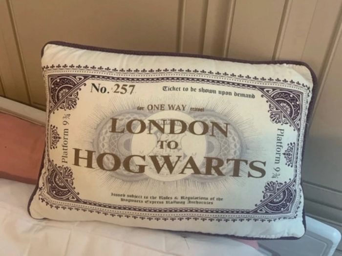 Hogwarts cushion