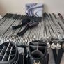 A selection of golf clubs and bags. Image 10
