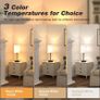 NEW SALE | Bedside Lamps, Table Lamp with USB C+A Ports, 3 Color Temperatures - Lamp with Pull Chain Switch White Linen Shade, Small Bedroom Lamp Image 5